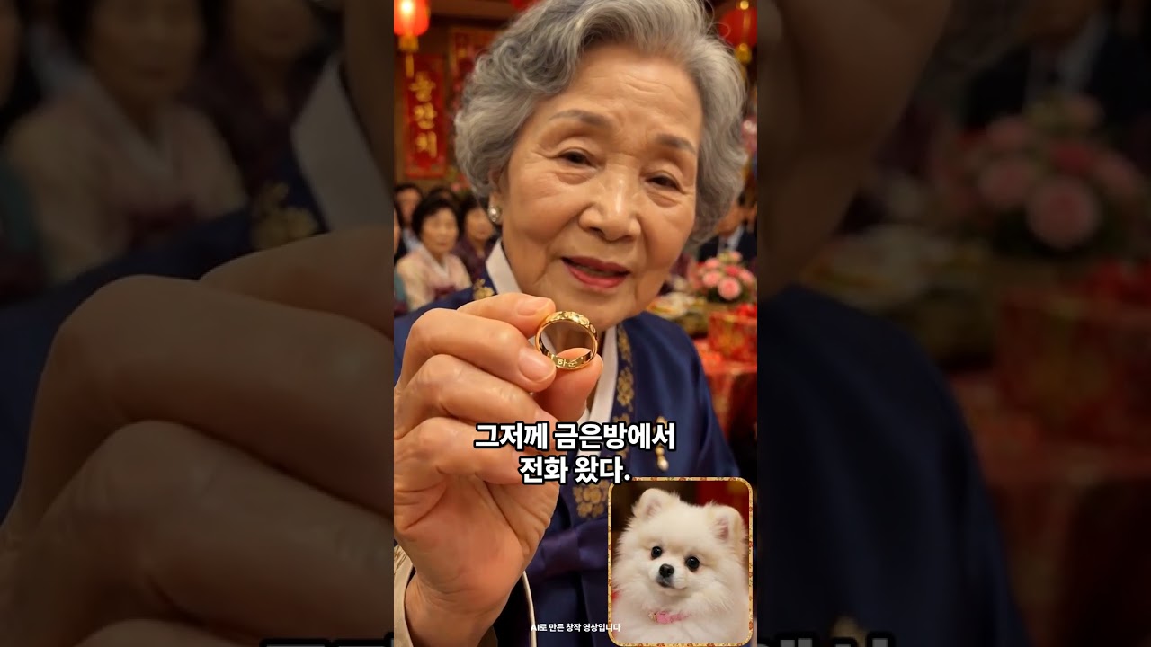 돌잔치에서 가짜 금반지 꺼내 든 시누이의 최후