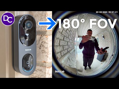 Never Miss A Thing! 180º FOV - Botslab Video Doorbell 2 Pro Review