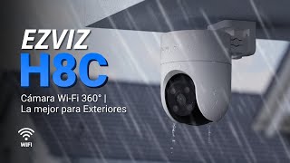 EZVIZ H8c -  La Mejor Cámara Wi-Fi para Exteriores | Con IA y Giro 360°