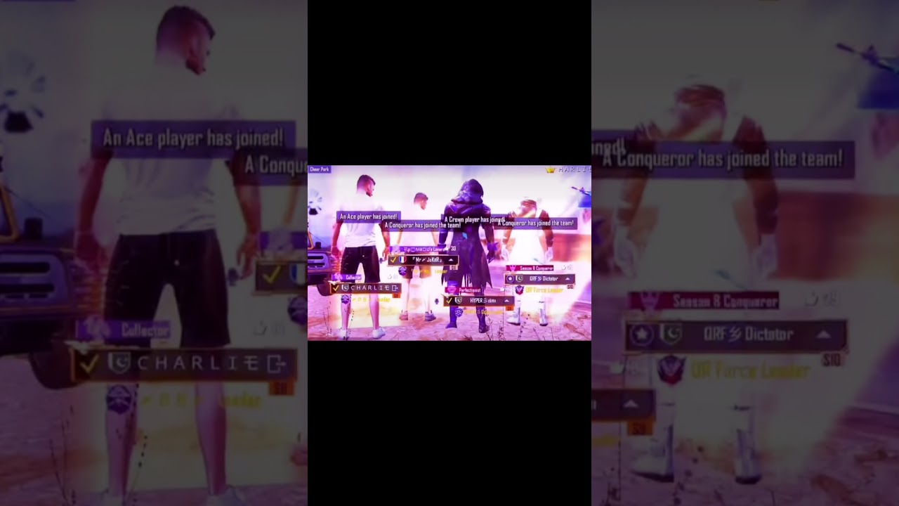 PubG moment | Charlie | Hyper ismi | QRF Dictator | whatsapp status 