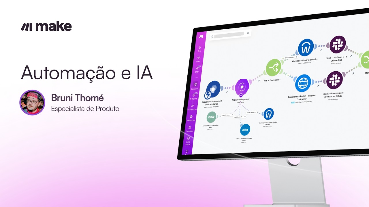 Make: Automação e agentes de IA