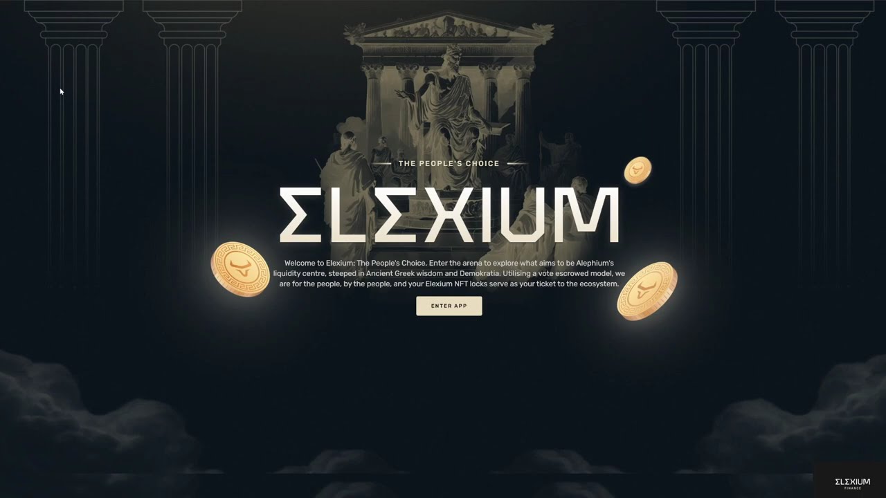 How to Use Elexium.Finance for Token Swapping | A Step-by-Step Guide on the Alephium Blockchain