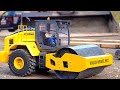 Equipment Operators try my RC Toys - "Danger, Men at Play" - PT 3 - Vibrating Roller | RC ADVENTURES