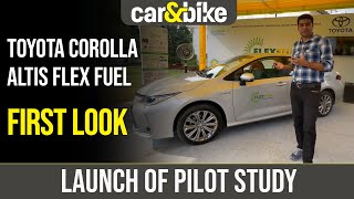 Toyota Corolla Altis Flex Fuel First Look
