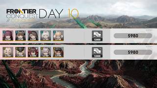 Frontier Conquest #1: Day 10 Conquest (9/15) - Girls Frontline 2