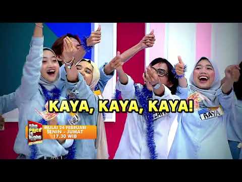 AYO MERAPAT, GAMESHOW FENOMENAL IS BACK! THE PRICE IS RIGHT, MULAI 24 FEBRUARI 17 30 WIB DI GTV!