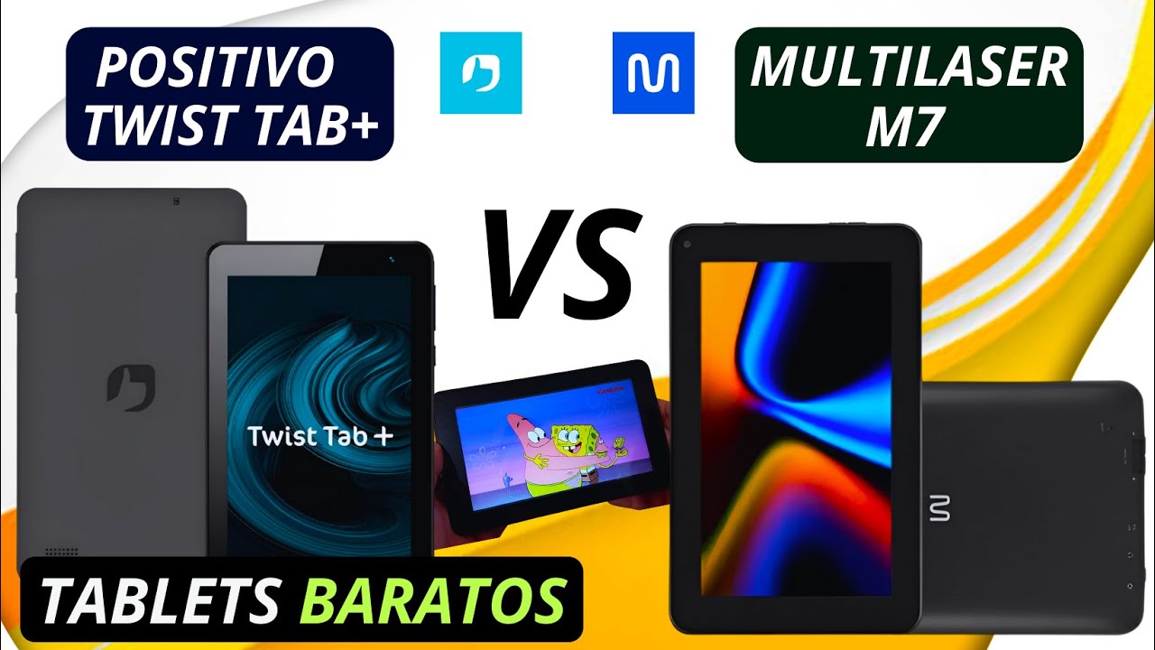 TABLET POSITIVO TWIST TAB+ OU TABLET M7 MULTILASER - QUAL TABLET BARATO É MELHOR?