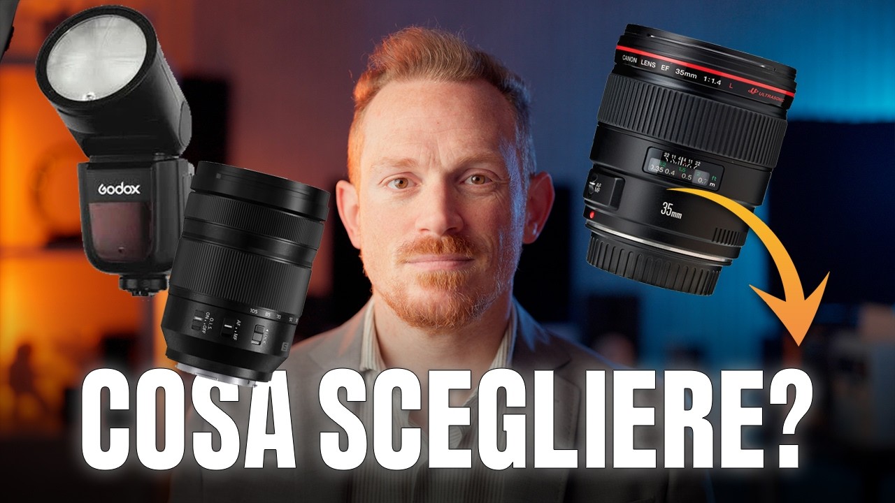 GUARDA PRIMA di COMPRARE un NUOVO OBIETTIVO - Zoom o Fisso? A Cosa Serve il Flash con lo Zoom?