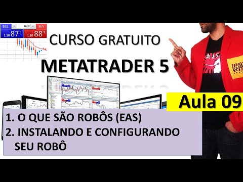 COMO USAR ROBÔS TRADER - CURSO METATRADER 5 - AULA 9/14 - YouTube