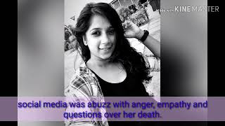 Shubha Shree Died In Illegal Banner Fell On Her When Riding Scooty After That Tanker Crushed On Her