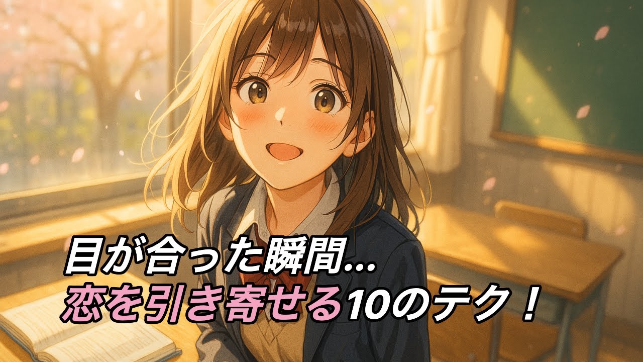 好きな人と目があったらやるべき事10選！＃恋愛＃恋愛心理学＃恋愛雑学