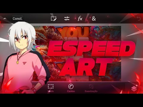 Speed art de free fire(banner) - YouTube