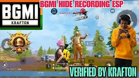Bgmi Hide Recording Esp | Bgmi Hide Esp |Bgmi Esp Hide Recording| Bgmi Hide Recording Loader