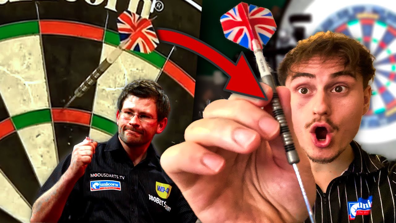 Ich spiele mit James Wades LEGENDÄREN Darts von 2012!