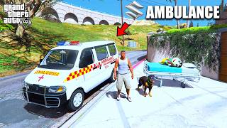 Franklin & Shinchan Buy Indian Maruti Suzuki Eeco Ambulance And Start Ambulance Driver Job in GTA 5 screenshot 5