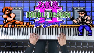Double Dragon II — Mission 7 (piano)