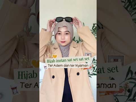 Rekomendasi hijab ternyaman dan ter sat set sat set #fyp #hijabinstan