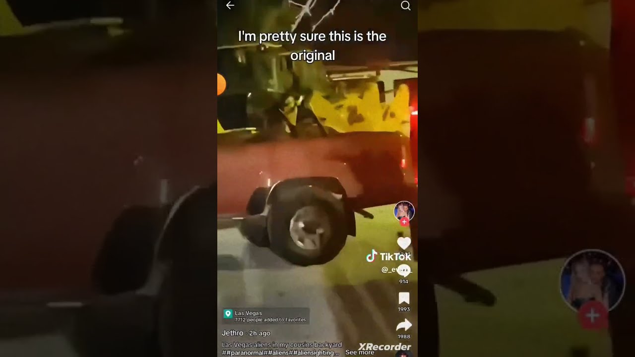 I Enhanced The Alien In Backyard Las Vegas Video Ufo Uap