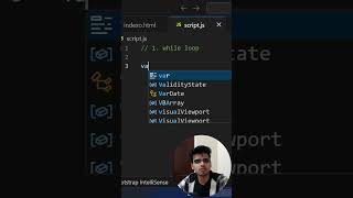 while  Loop 🧿 in javascript. #coding #CodingMadeEasy #LearnToCode#trending #shorts