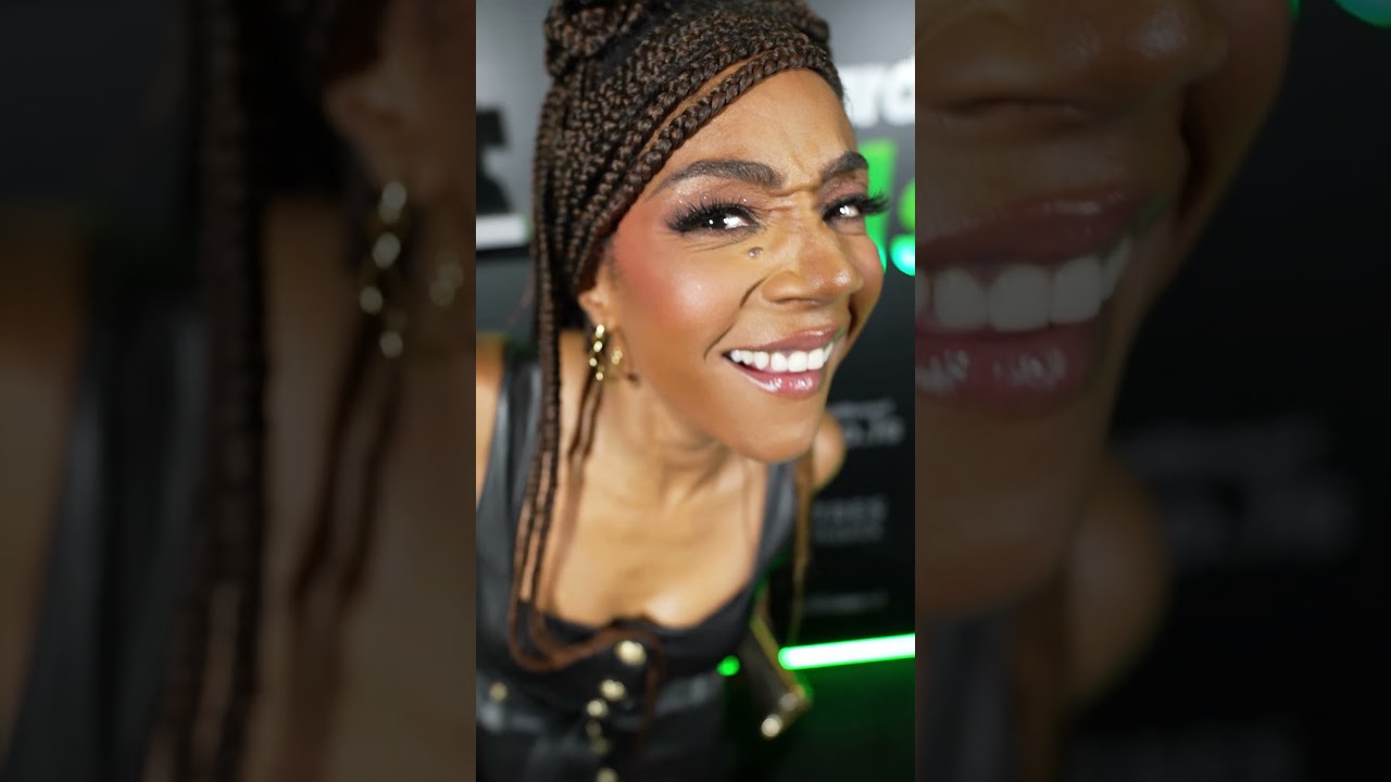 Tiffany Haddish looking as cute as ever on the 