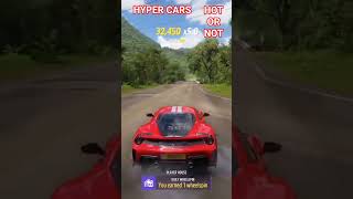 HOT OR NOT #forzahorizon5 #gaming #drift #hypercars #forza #ferrari