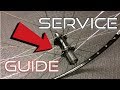 How To Service Shimano Ball Bearing Rear Hub - Service A Shimano Hub