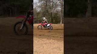 Fun new section at Murphy’s MX on the Honda CRF450R #dirtbike #austintexas #jump