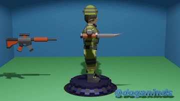 Asset Store Low Poly Worrior Game Characters DOGANINDS GAMES