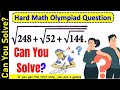 Simplifying square roots | You should know this trick #square root