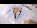 Christmas Robin - Watercolour Painting