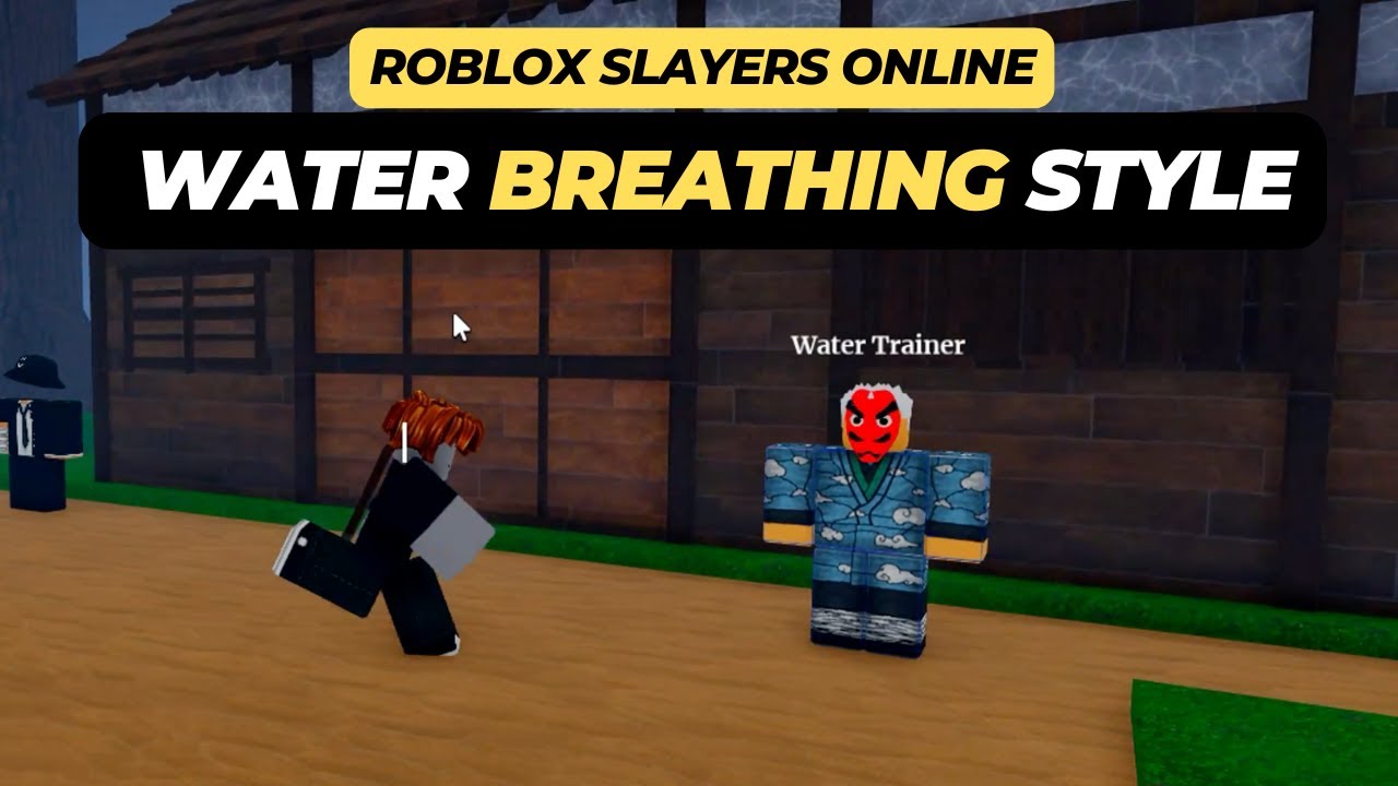 Slayers Online How to Get Water Breathing Style in Roblox Slayers Online - YouTube