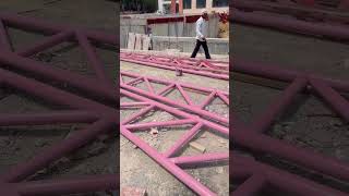 Shed Trusses #fabrication #stickwelding #viral #shorts