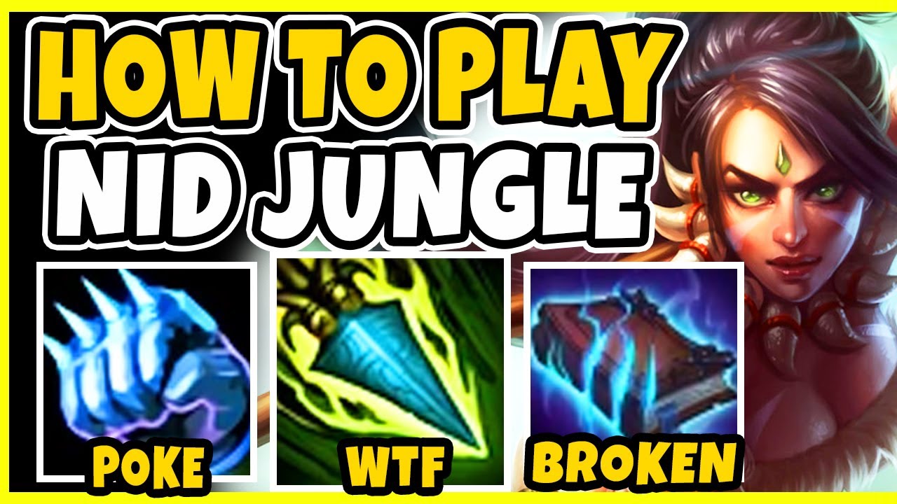 How To Play Nidalee Jungle In Season 10! Enemy Tracking For Easy Wins! - League of Legends