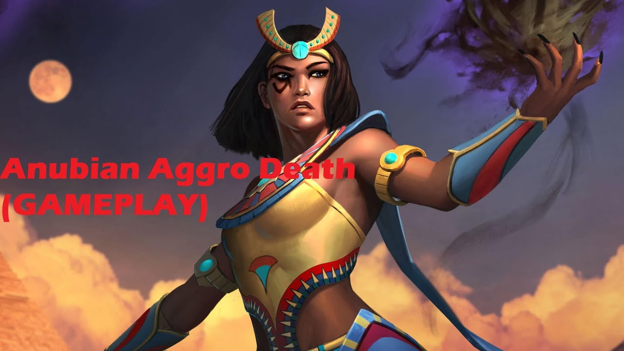 Gods Unchained Anubian Aggro VS Zombie Control Death! (Mythic) Rematch Battle!