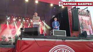 YILMAZ ERDOĞAN- BATMAN PETROLSPOR ŞAMPİYONLUK KUTLAMASI 