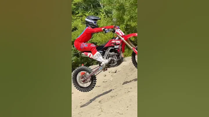 Chris Chartier Jr. Honda CRF450R 1st Place 450cc F...