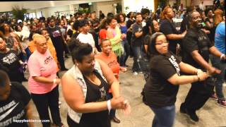 FLASHIN Line Dance @ Sunday Brunch Champagne Rm Baltimore MD Hosted by: AJ Dease 3/29/15