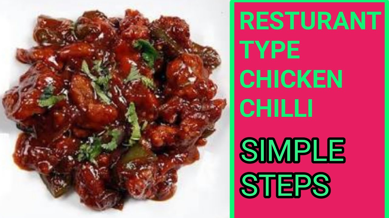 HOW TO MAKE CHICKEN CHILLI IN HOME EASY STEP TO MAKE CHICKEN CHILLI