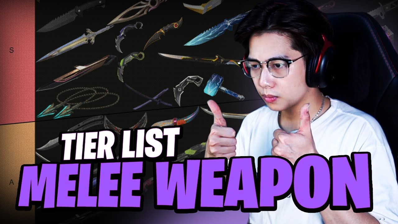 Đánh giá Tierlist các dòng skins Cận chiến các bạn nên sở hữu trong 2025
