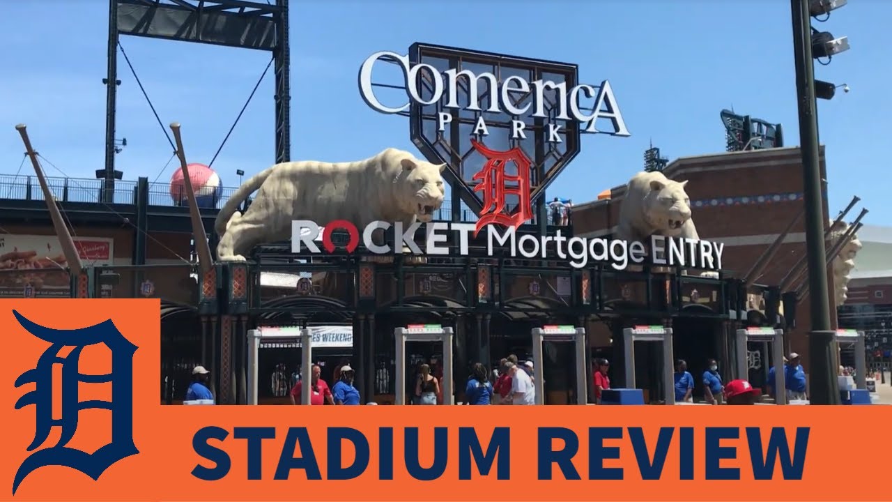 Detroit Tigers Comerica Park STADIUM REVIEW 