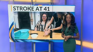 Stroke at 41: Bismarck woman shares journey