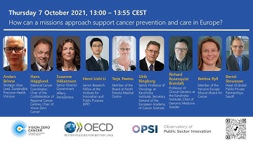 Mission-oriented Innovation Bootcamp | OPSI & Vision Zero Cancer | Day 1 - Panel Discussion