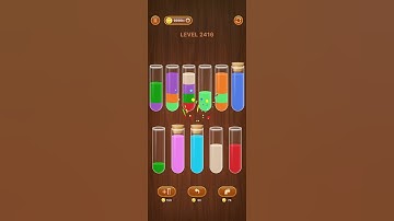 Sort Em All - Water Puzzle Game | Level - 2416 | #sortemall #gamesplay #youtube #shorts #viral