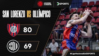 ¡#SANLORENZO SE IMPUSO a #OLIMPICO en Boedo! | San Lorenzo 80-69 Olímpico | Resumen