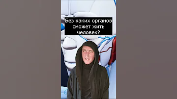 Без каких органов сможет жить человек