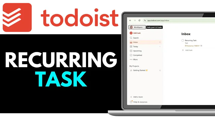 How to Create Recurring Task in Todoist 2025 (QUICK & EASY)