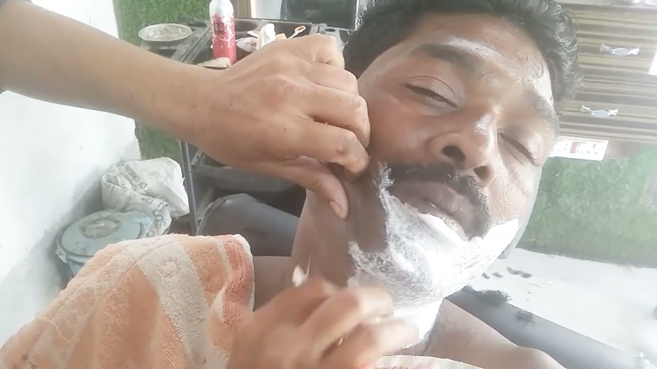 How to old man beard clean shave video only ✂️✂️✂️✂️✂️✂️