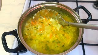 Суп картофельный с яйцом без мяса