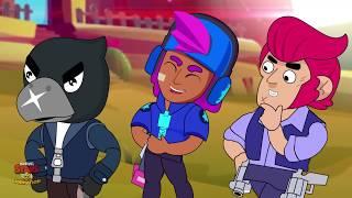 BRAWL STARS ANIMATION COMPILATION | CROW X SHELLY X COLT