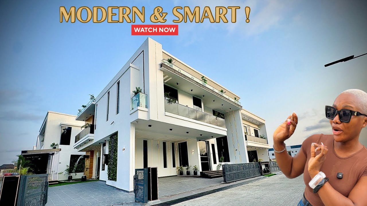 Хватит листать! Вам обязательно нужно увидеть этот БЕЗУМНЫЙ умный дуплекс в Лагосе, Нигерия.